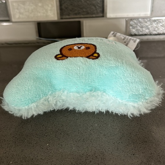 San-X RILAKKUMA Let’s Enjoy A Nap On A Cloud Plush Pillow Cushion 4” Kawaii NEW - Picture 10 of 15